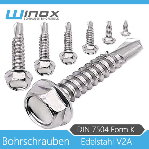 Bohrschrauben edelstahl din - bohrschrauben,