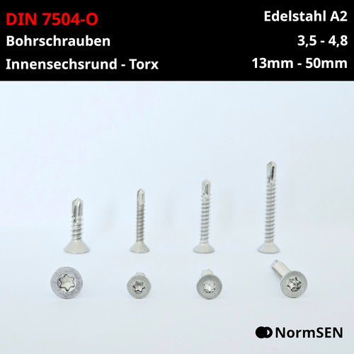 Bohrschrauben din 7504 - bohrschrauben, 7504-o