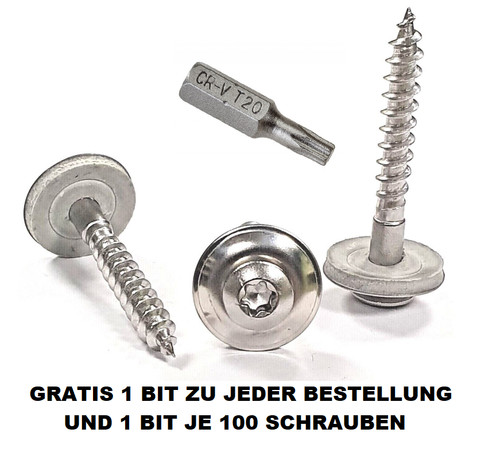 Spenglerschrauben 5x20 - 4,5x20,