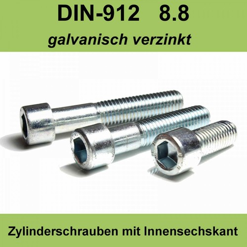 M10 din 912 - din, zylinderschraube
