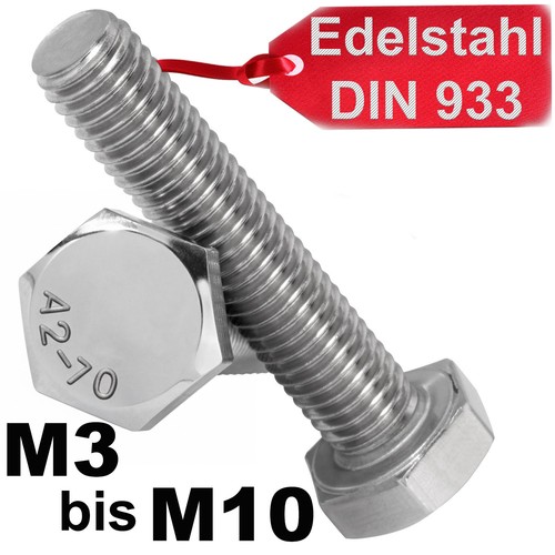 Sechskantschrauben edelstahl - sechskantschrauben,