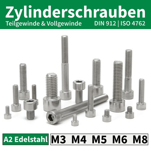 Zylinderschrauben m5 m4 - zylinderschrauben, m8